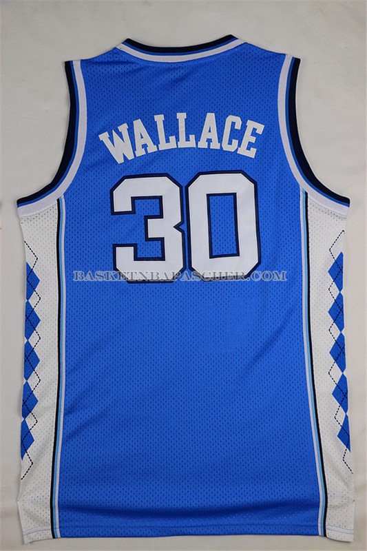 Maillot NCAA Universidad de Carolina del Norte Wallace Bleu